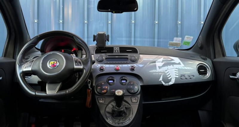 Abarth 500 595 1.4 140ch Toit Ouvrant Ligne inox Radar de recul Garanti 2016 - photo n°4 Abarth 500 595 1.4 140ch Toit Ouvrant Ligne inox Radar de recul Garanti  occasion à Halluin - photo n°4