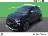 Abarth 500 occasion année 2025 boite Automatique Annonce Abarth 500 occasion Electrique e 155ch 42kWh Turismo 4cv (PRIME CEE COUP DE POUCE -4242 EUR à POITIERS