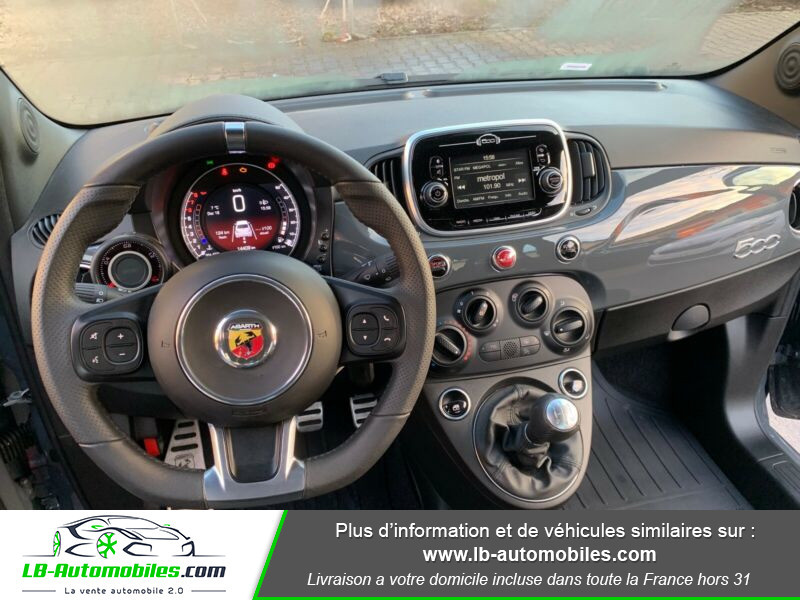 Abarth 595 1.4 Turbo T-Jet 145 ch Gris occasion à Beaupuy - photo n°2