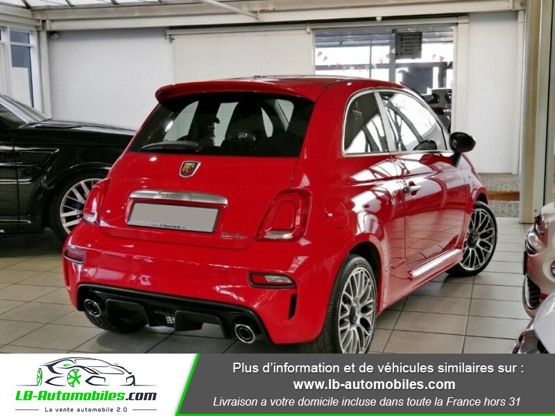 Abarth 595 1.4 Turbo T-Jet 145 ch Rouge occasion à Beaupuy - photo n°3