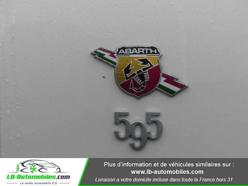 Abarth 595 1.4 Turbo T-Jet 145 ch Blanc occasion à Beaupuy - photo n°10