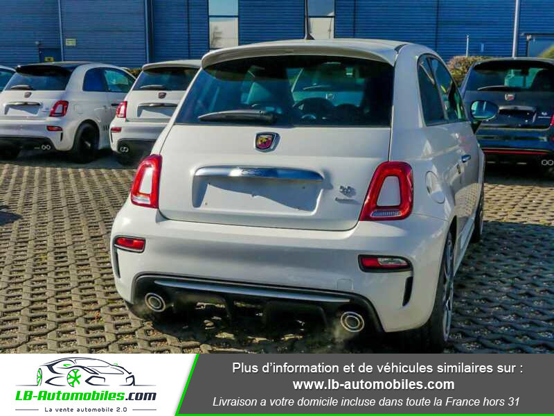 Abarth 595 1.4 Turbo T-Jet 165 ch Blanc occasion à Beaupuy - photo n°3