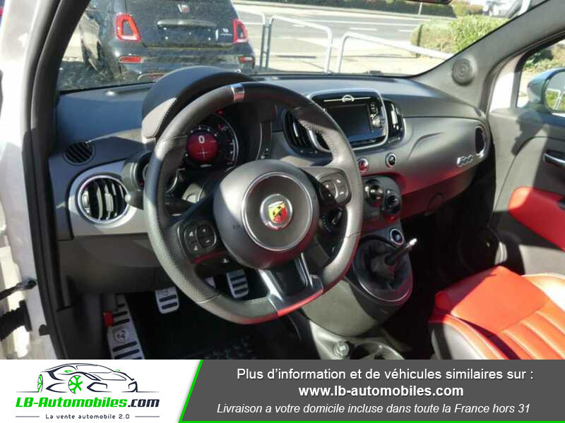 Abarth 595 1.4 Turbo T-Jet 165 ch Blanc occasion à Beaupuy - photo n°2