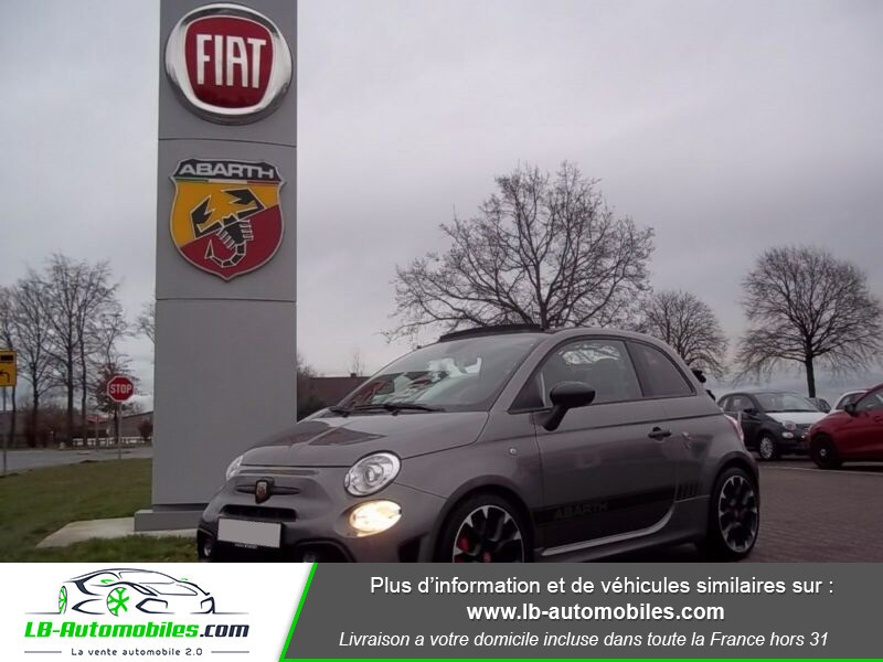 Abarth 595 1.4 Turbo T-Jet 180 ch cabrio Gris occasion à Beaupuy - photo n°1