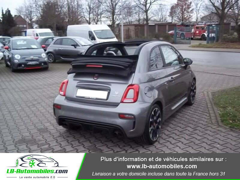 Abarth 595 1.4 Turbo T-Jet 180 ch cabrio Gris occasion à Beaupuy - photo n°3