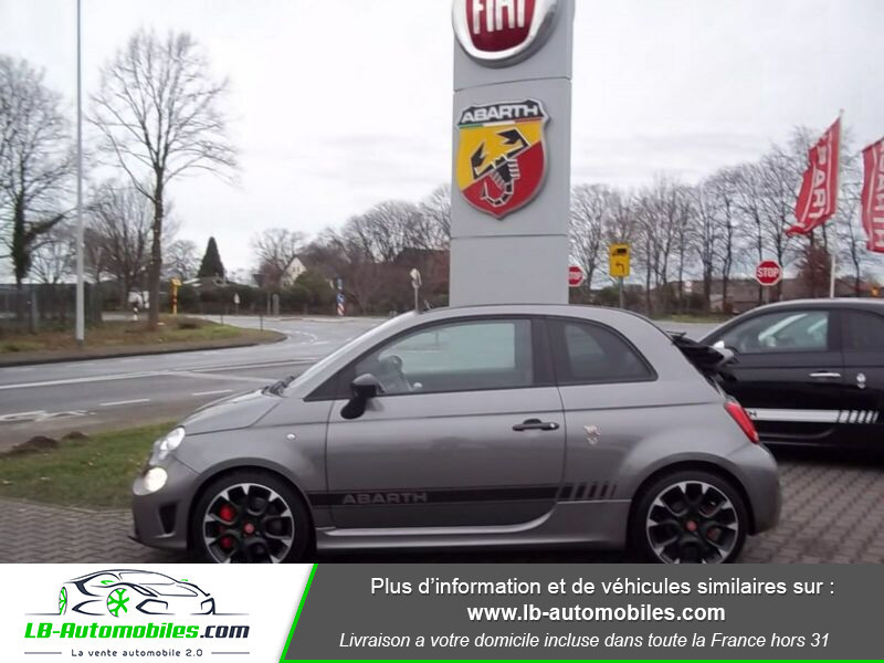 Abarth 595 1.4 Turbo T-Jet 180 ch cabrio Gris occasion à Beaupuy - photo n°11