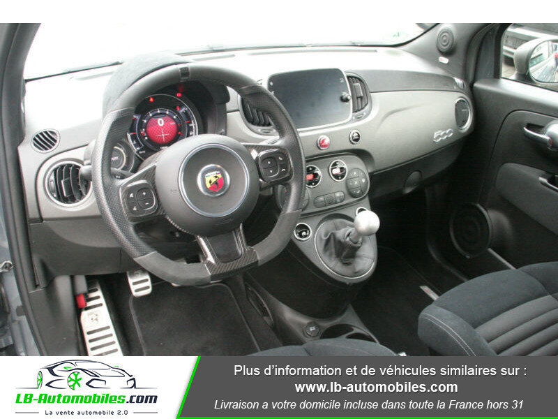 Abarth 595 1.4 Turbo T-Jet 180 ch Gris occasion à Beaupuy - photo n°2