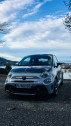 Abarth 595C occasion Gris année 2019 boite Robotisee Annonce Abarth 595C occasion Essence 1.4 Turbo T-Jet 165ch 595 Turismo BVA E6D full à Annecy-le-Vieux