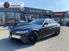 Alfa romeo Giulia occasion Noir année 2016 boite Automatique Annonce Alfa romeo Giulia occasion Diesel 2.2 JTD 180ch Super AT8 à Angers