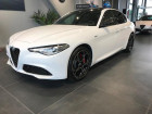 Alfa romeo Giulia occasion Blanc année 2021 boite Sequentielle Annonce Alfa romeo Giulia occasion Diesel 2.2 JTD 190ch Sprint 110 ans AT8 MY20 à Mérignac