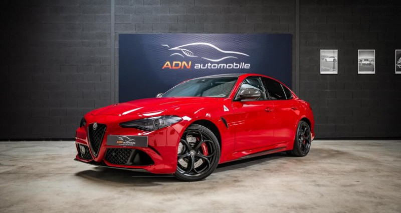 Alfa romeo Giulia 2.9 V6 - 510 - BVA Quadrifoglio PHASE 1 2017 Alfa romeo Giulia 2.9 V6 - 510 - BVA Quadrifoglio PHASE 1  occasion à GENAY