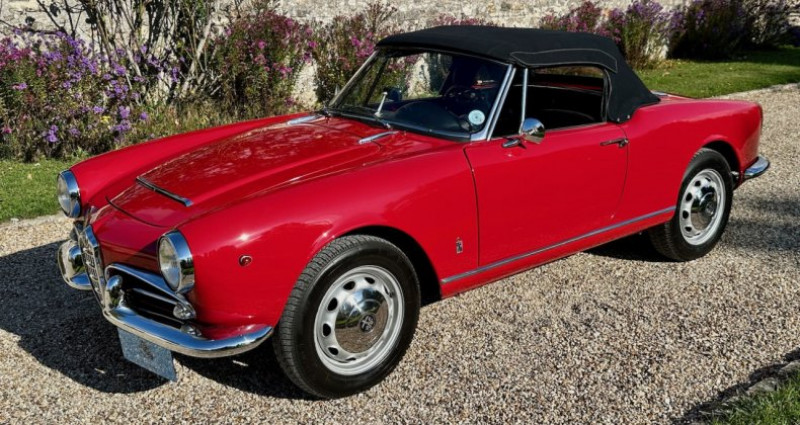 Alfa romeo Giulia spider 1600 1964 - photo n°3 Alfa romeo Giulia spider 1600  occasion à MARCQ - photo n°3