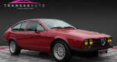 Annonce Alfa romeo GTV occasion Essence ALFETTA 2.0 DELTA 142cv / Version Ultra Limit�e / Etat Conco � Le Cannet