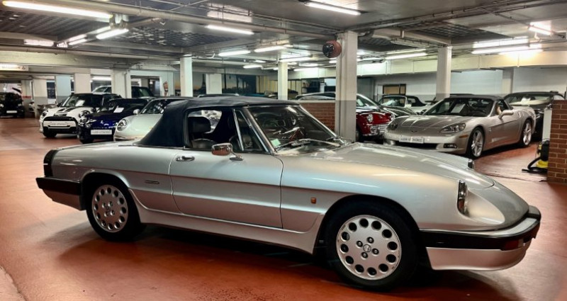 Alfa romeo Spider II 2.0 L QUADRIFOGLIO VERDE AVEC HARD TOP 1986 - photo n°4 Alfa romeo Spider II 2.0 L QUADRIFOGLIO VERDE AVEC HARD TOP  occasion à Paris - photo n°4