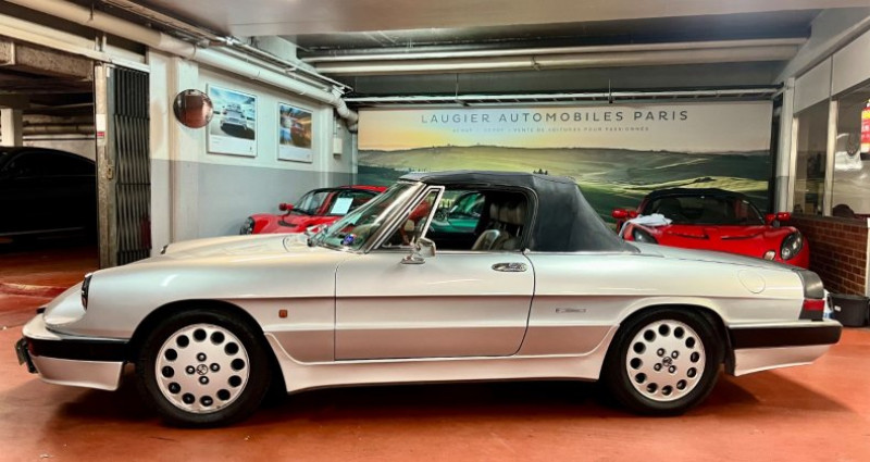 Alfa romeo Spider II 2.0 L QUADRIFOGLIO VERDE AVEC HARD TOP 1986 - photo n°7 Alfa romeo Spider II 2.0 L QUADRIFOGLIO VERDE AVEC HARD TOP  occasion à Paris - photo n°7