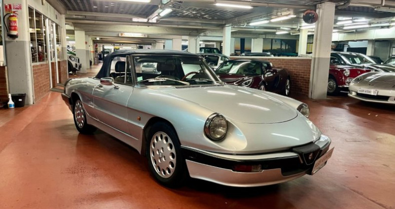 Alfa romeo Spider II 2.0 L QUADRIFOGLIO VERDE AVEC HARD TOP 1986 - photo n°3 Alfa romeo Spider II 2.0 L QUADRIFOGLIO VERDE AVEC HARD TOP  occasion à Paris - photo n°3