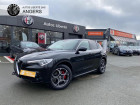 Alfa romeo Stelvio occasion Noir année 2017 boite Automatique Annonce Alfa romeo Stelvio occasion Diesel 2.2 Diesel 180ch Lusso Q4 AT8 à Angers