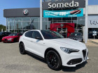 Alfa romeo Stelvio occasion Blanc année 2021 boite Sequentielle Annonce Alfa romeo Stelvio occasion Diesel 2.2 Diesel 190ch Sprint AT8 MY21 à Toulouse