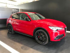 Alfa romeo Stelvio occasion Rouge année 2021 boite Sequentielle Annonce Alfa romeo Stelvio occasion Diesel 2.2 Diesel 190ch Sprint Q4 AT8 MY21 à Mérignac