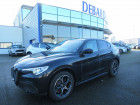 Alfa romeo Stelvio occasion Noir année 2020 boite Sequentielle Annonce Alfa romeo Stelvio occasion Diesel 2.2 DIESEL 210CH VELOCE Q4 AT8 MY20 à Campsas