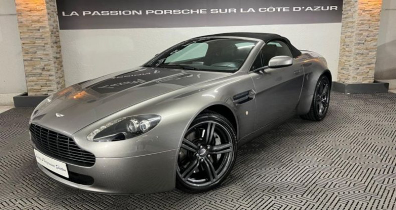 Aston martin VANTAGE Phase 2 Roadster Volante Cabriolet 4.7 V8 426ch - Origine Fr  occasion à Antibes - photo n°2