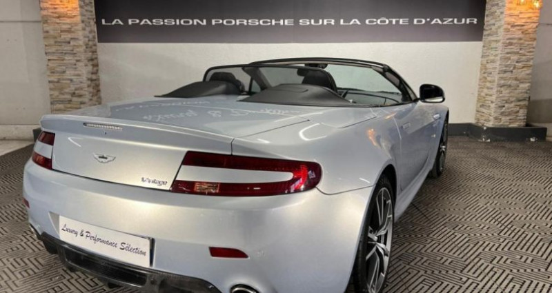 Aston martin VANTAGE Roadster 4.7 V8 426ch - Pack sport & carbone - 48000km - Emb  occasion à Antibes - photo n°6