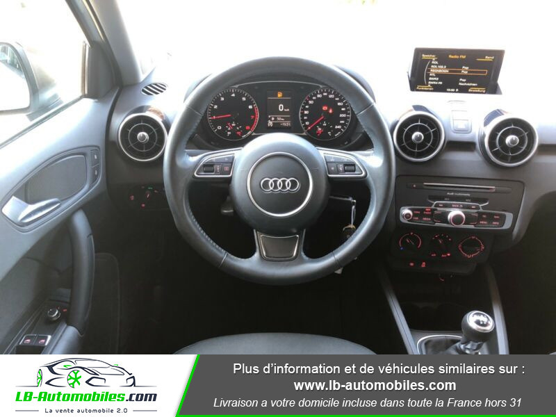 Audi A1 Sportback 1.0 TFSI  95 Blanc occasion à Beaupuy - photo n°7