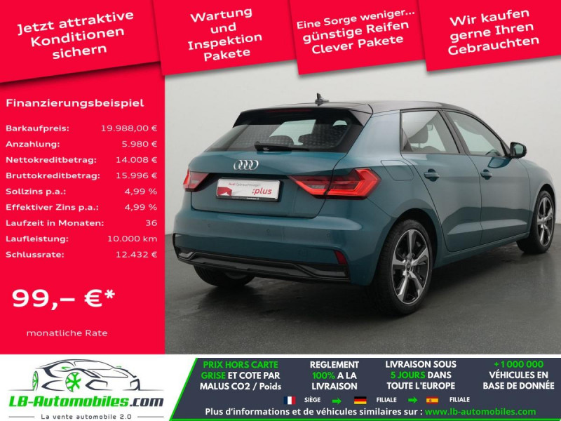 Audi A1 Sportback 30 TFSI 110 ch BVA  occasion � Beaupuy - photo n�5