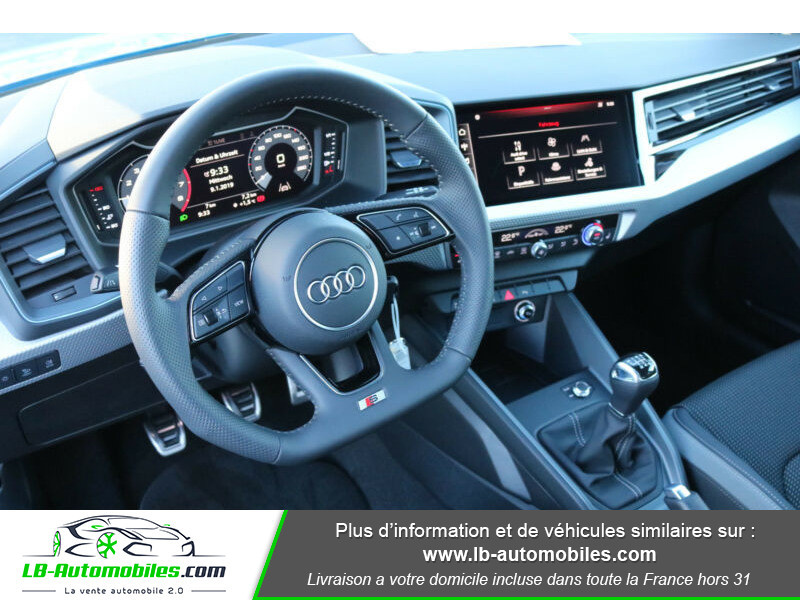 Audi A1 Sportback 30 TFSI 116 Bleu occasion à Beaupuy - photo n°9