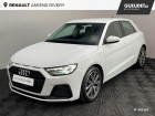 Audi A1 Sportback occasion Blanc année 2018 boite Automatique Annonce Audi A1 Sportback occasion Essence 30 TFSI 116ch Turbo Blue Edition S tronic 7 à Rivery