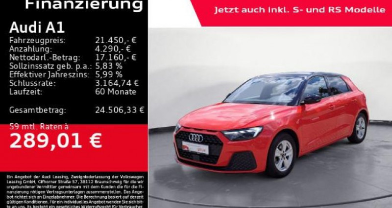 Audi A1 Sportback 30 TFSI S tronic  Audi A1 Sportback 30 TFSI S tronic  occasion à LEIMBACH