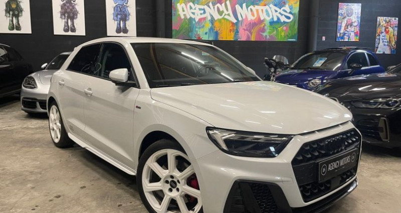 Audi A1 Sportback 40 TFSI 207ch S line S tronic Blanche 02/2023 2023 - photo n°6 Audi A1 Sportback 40 TFSI 207ch S line S tronic Blanche 02/2023  occasion à Chazay-d'azergues - photo n°6
