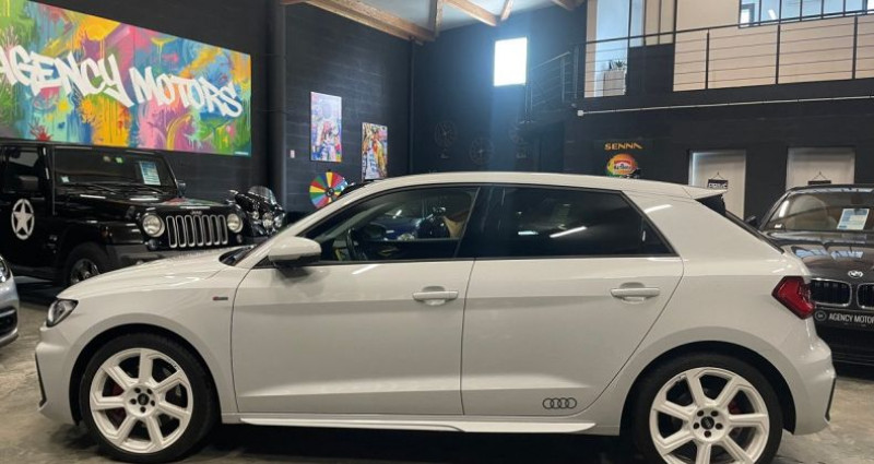 Audi A1 Sportback 40 TFSI 207ch S line S tronic Blanche 02/2023 2023 - photo n°2 Audi A1 Sportback 40 TFSI 207ch S line S tronic Blanche 02/2023  occasion à Chazay-d'azergues - photo n°2