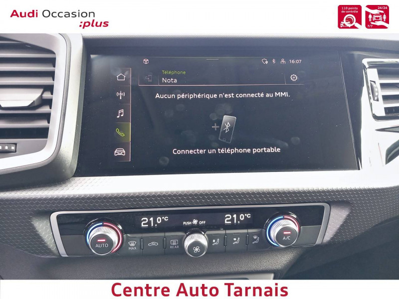 Audi A1 Sportback A1 Sportback 25 TFSI 95 ch BVM5 Advanced 2 5p  occasion  Albi - photo n15