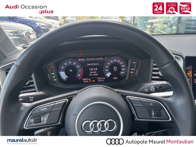 Audi A1 Sportback A1 Sportback 25 TFSI 95 ch BVM5 Advanced 5p  occasion  Montauban - photo n10