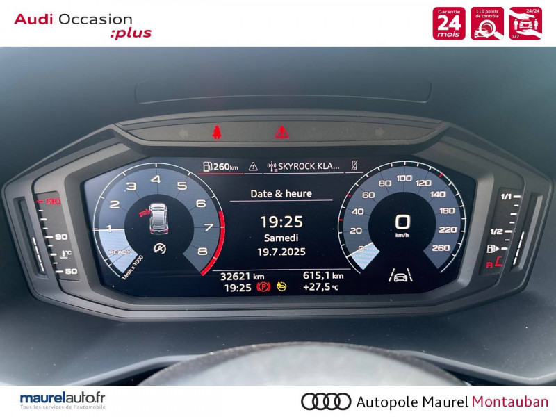 Audi A1 Sportback A1 Sportback 25 TFSI 95 ch BVM5 Advanced 5p  occasion  Montauban - photo n18