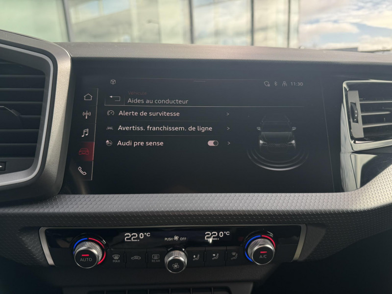 Audi A1 Sportback A1 Sportback 25 TFSI 95 ch BVM5 Advanced 5p  occasion &agrave; Onet-le-Ch�teau - photo n&deg;16