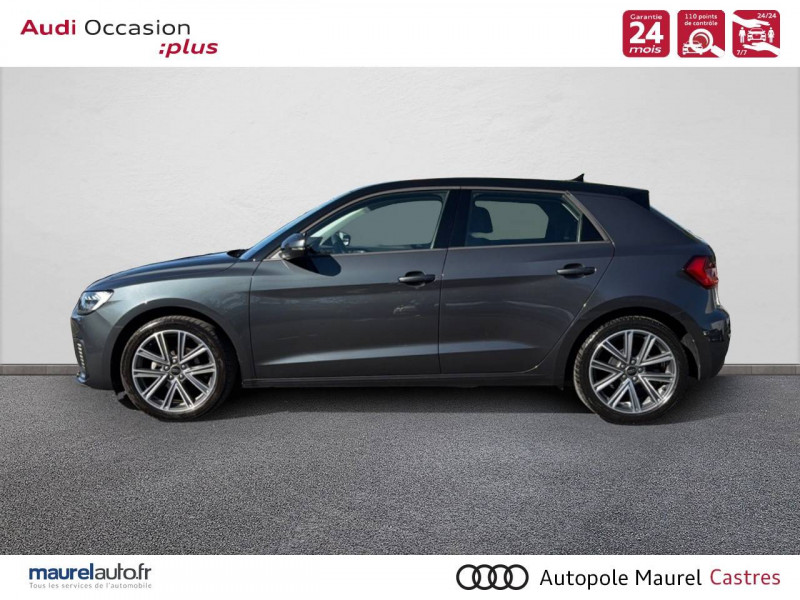 Audi A1 Sportback A1 Sportback 25 TFSI 95 ch S tronic 7 Advanced 5p  occasion à Castres - photo n°3