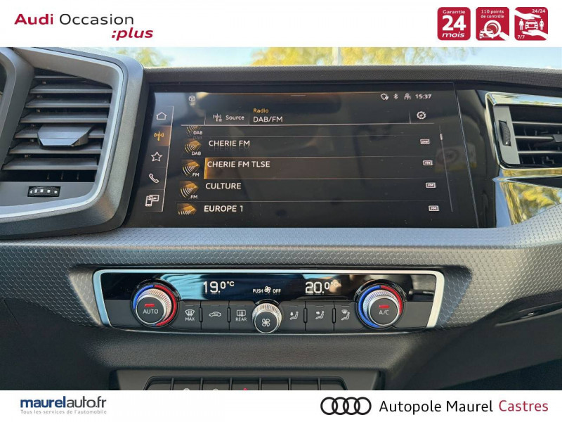 Audi A1 Sportback A1 Sportback 25 TFSI 95 ch S tronic 7 Advanced 5p  occasion à Castres - photo n°17
