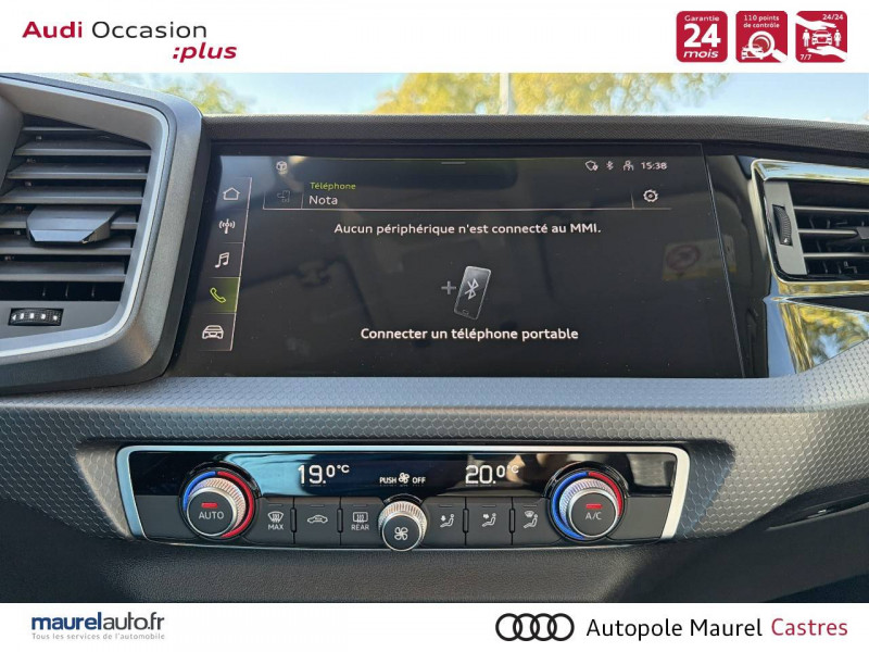 Audi A1 Sportback A1 Sportback 25 TFSI 95 ch S tronic 7 Advanced 5p  occasion à Castres - photo n°18