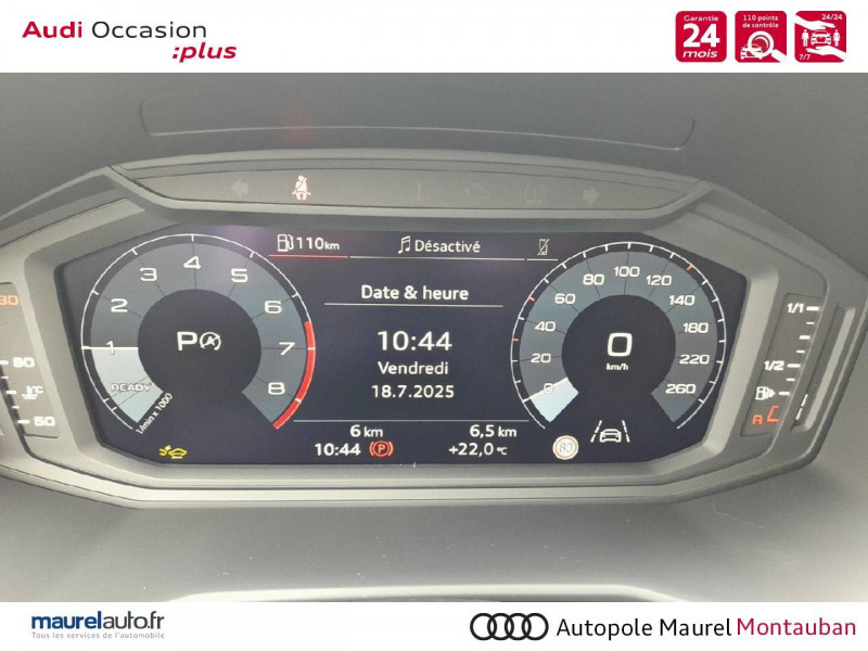 Audi A1 Sportback A1 Sportback 25 TFSI 95 ch S tronic 7 Design 5p  occasion  Montauban - photo n17