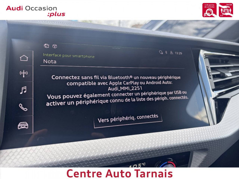 Audi A1 Sportback A1 Sportback 25 TFSI 95 ch S tronic 7 S Line 5p  occasion  Albi - photo n14