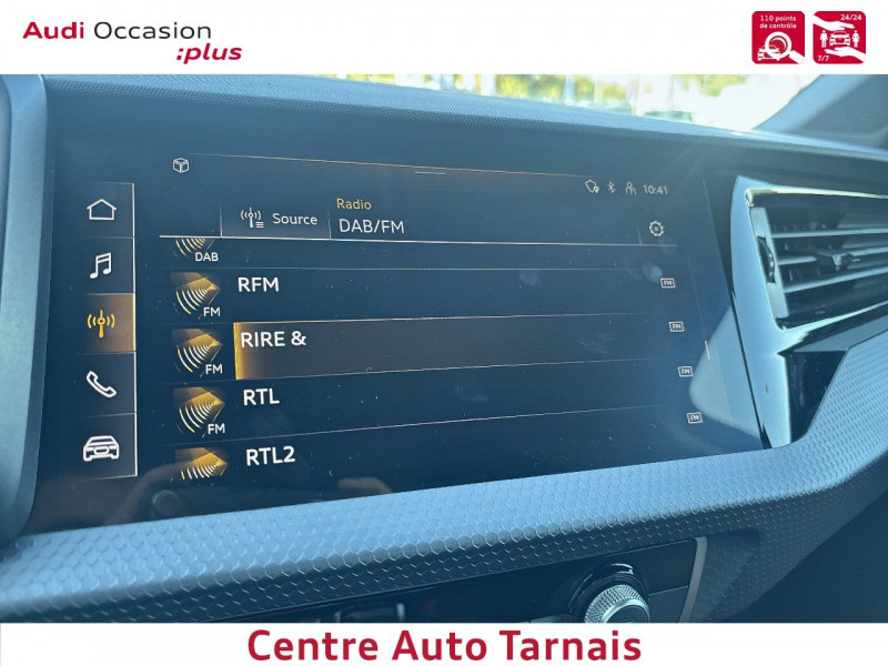 Audi A1 Sportback A1 Sportback 30 TFSI 110 ch BVM6 Advanced 2 5p  occasion  Albi - photo n14