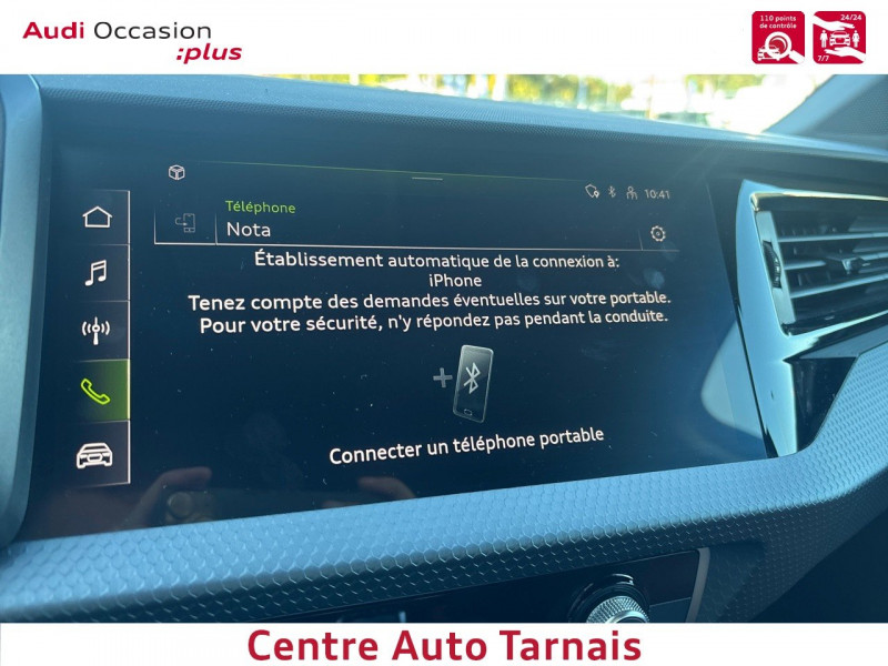 Audi A1 Sportback A1 Sportback 30 TFSI 110 ch BVM6 Advanced 2 5p  occasion  Albi - photo n15