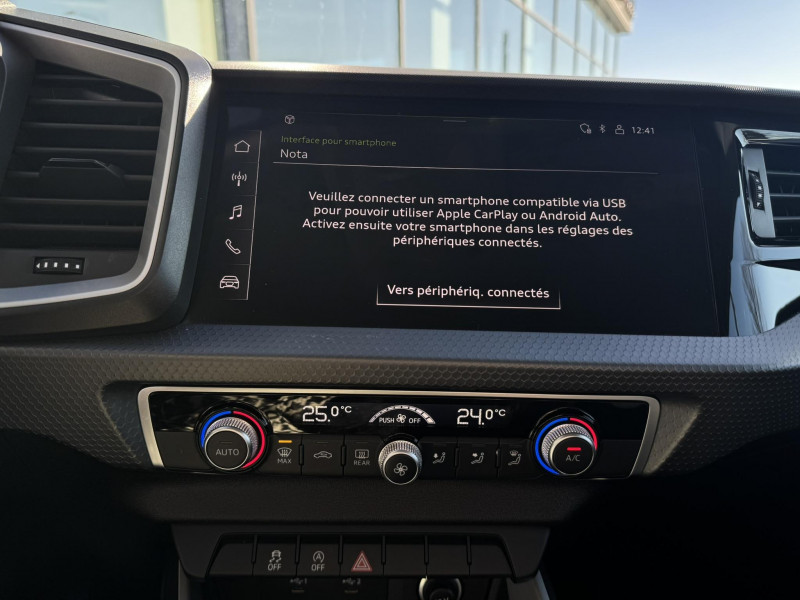 Audi A1 Sportback A1 Sportback 30 TFSI 110 ch S tronic 7 Advanced 2 5p  occasion &agrave; Onet-le-Ch�teau - photo n&deg;7