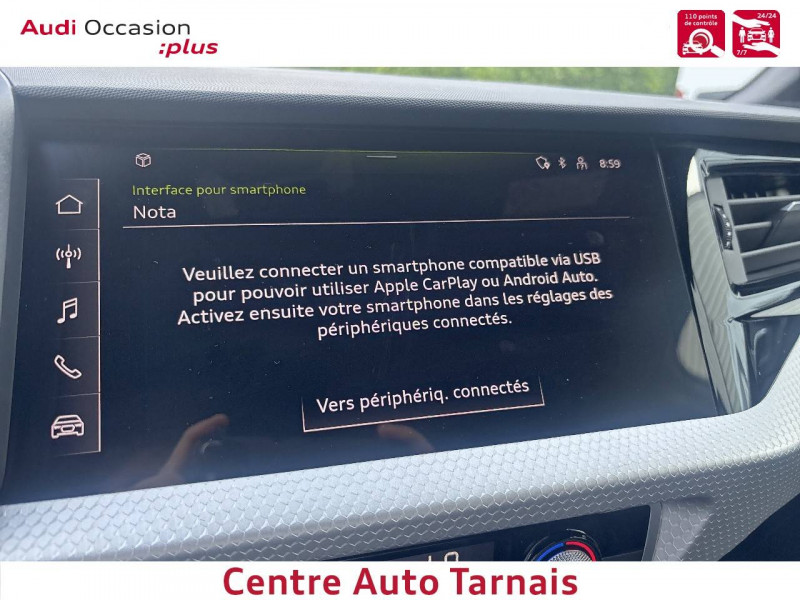 Audi A1 Sportback A1 Sportback 30 TFSI 110 ch S tronic 7 S Line 5p  occasion  Albi - photo n14