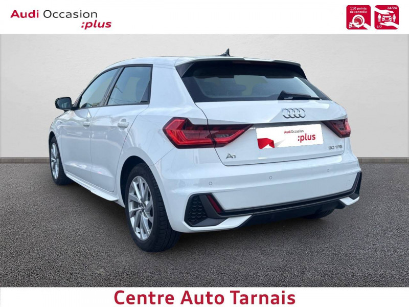 Audi A1 Sportback A1 Sportback 30 TFSI 110 ch S tronic 7 S Line 5p  occasion  Albi - photo n4
