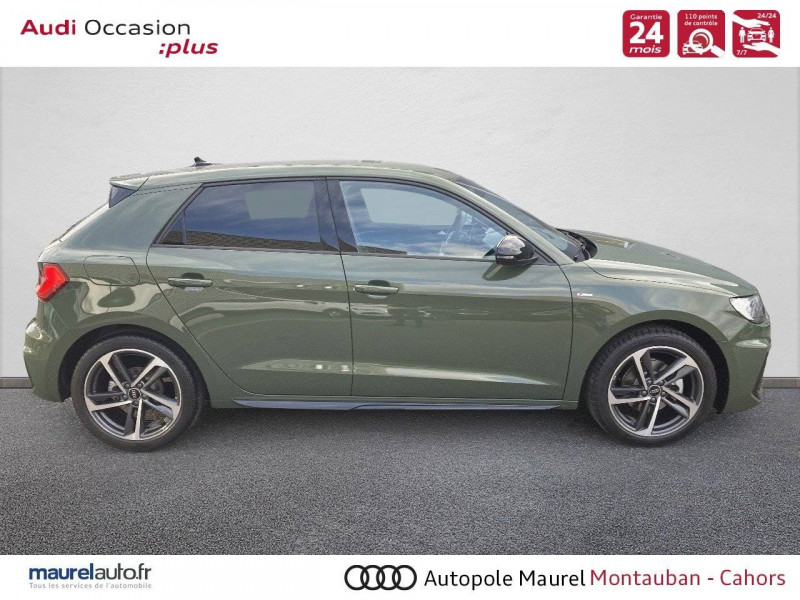 Audi A1 Sportback A1 Sportback 30 TFSI 116 ch S tronic 7 Black Edition 5p  occasion  Montauban - photo n3