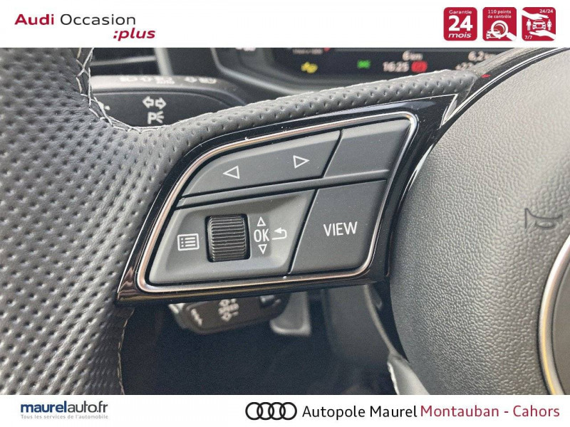Audi A1 Sportback A1 Sportback 30 TFSI 116 ch S tronic 7 Black Edition 5p  occasion  Montauban - photo n18