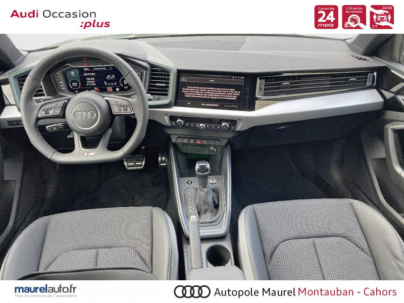 Audi A1 Sportback A1 Sportback 30 TFSI 116 ch S tronic 7 Black Edition 5p  occasion  Montauban - photo n5